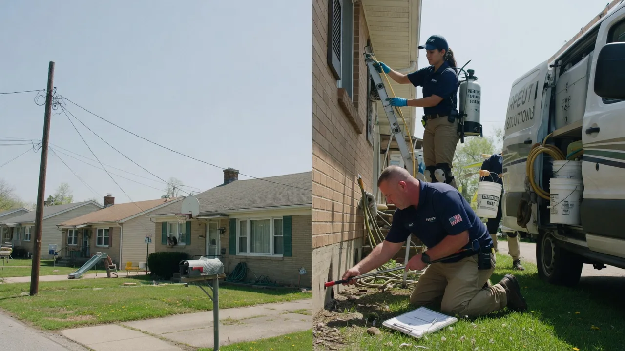 Pest Control Roach Exterminator in Burbank, OH near me